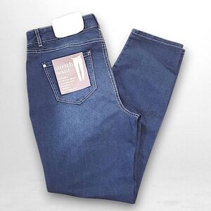 Cato Stretch Waist Dark Blue Jeans Size 12